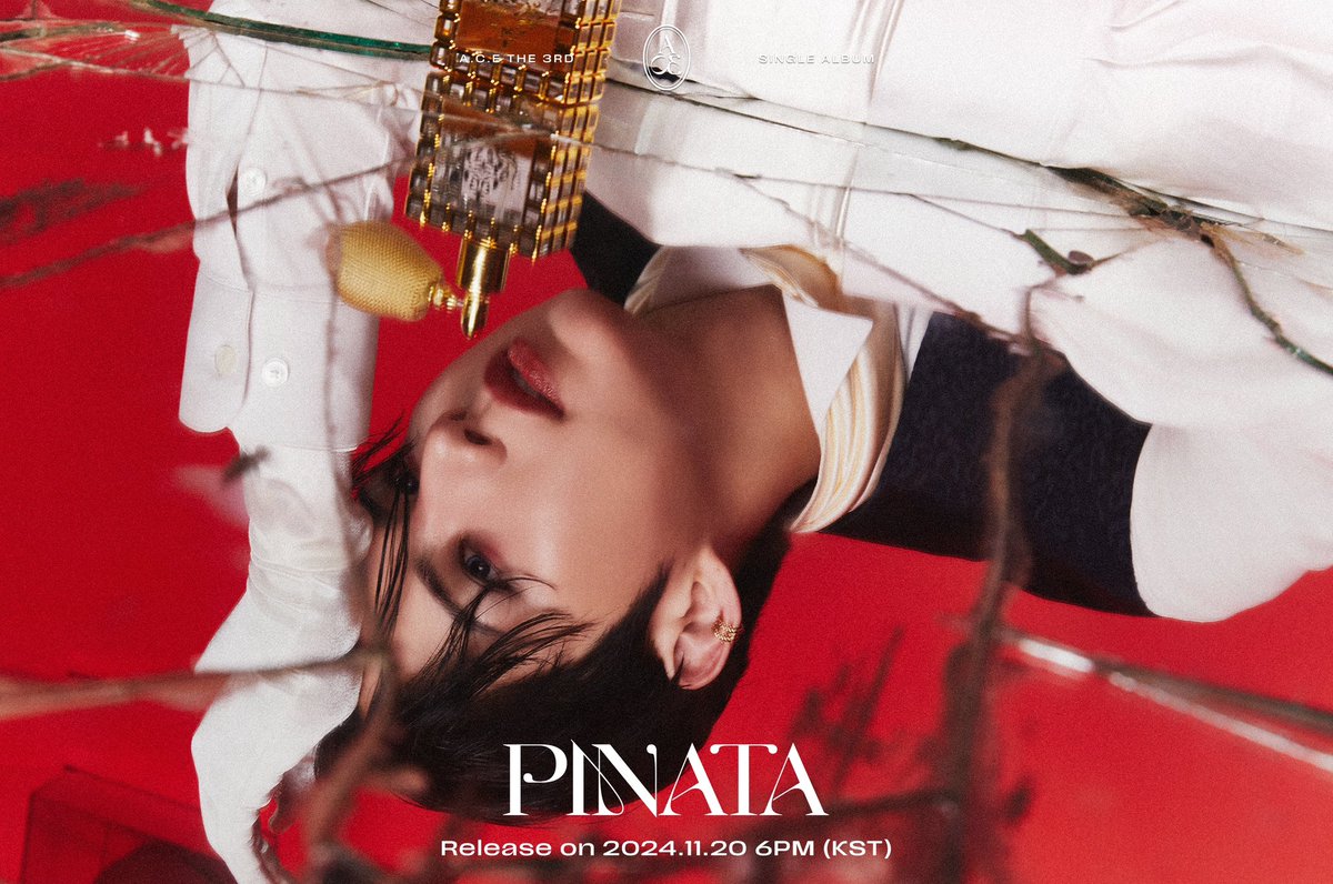 [#ACE_COMEBACK]

#AcePINATA 
𝐀.𝐂.𝐄 𝐓𝐡𝐞 𝟑𝐫𝐝 𝐒𝐢𝐧𝐠𝐥𝐞 𝐀𝐥𝐛𝐮𝐦 𝐏𝐈𝐍𝐀𝐓𝐀

• Cracked Mirror ver. 3 #WOW

🎧 Release on
2024.11.20 WED 6PM (KST)

#ACE #PINATA
#에이스 #피냐타 #와우