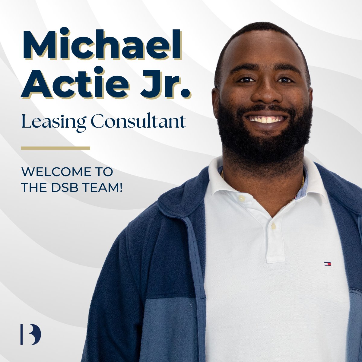 Welcome to the Team! We’re excited to welcome Michael Actie, Jr. as the newest Leasing Consultant on our team! With prior experience in leasing, Michael brings a wealth of knowledge and a passion for helping residents find their perfect home. We’re thrilled to have him join us!