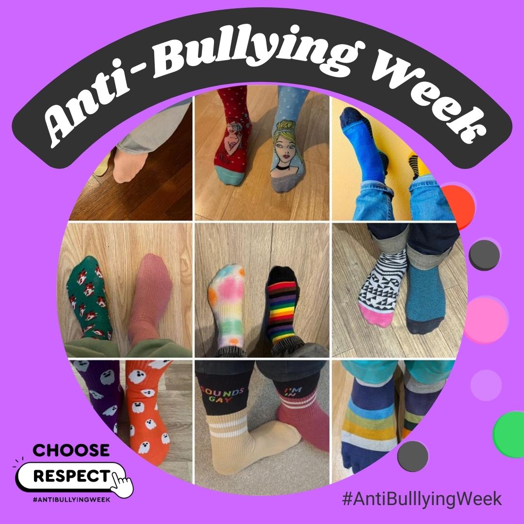 Diversity Role Models (@diversityrm) on Twitter photo Today is <a href="/ABAonline/">Anti-Bullying Alliance #AntiBullyingWeek</a> #OddSocksDay. Each odd sock represents a young person who deserves to feel safe, valued, and respected at school. This isn't just about wearing different socks – it's about creating real change. This #AntiBullyingWeek join us in making a difference 🏳️⚧️🏳️🌈 Today is <a href="/ABAonline/">Anti-Bullying Alliance #AntiBullyingWeek</a> #OddSocksDay. Each odd sock represents a young person who deserves to feel safe, valued, and respected at school. This isn't just about wearing different socks – it's about creating real change. This #AntiBullyingWeek join us in making a difference 🏳️⚧️🏳️🌈