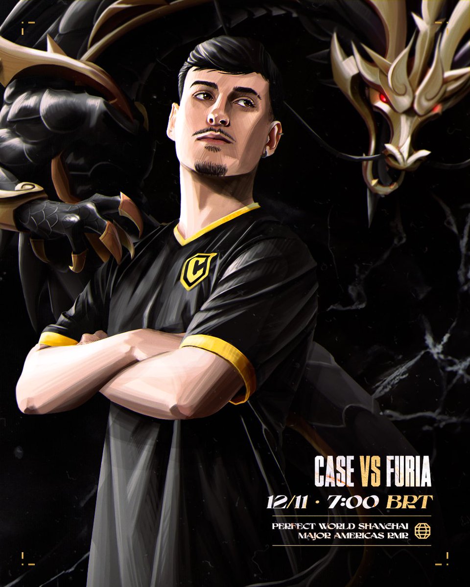 Segundo encontro marcado!

🆚 <a href="/FURIA/">FURIA</a> 
⏰ 7h 🇧🇷 (18h 🇨🇳)

Quem dormiu acorde imediatamente! Vejo vocês já já 💛🖤

#GoCase #ShanghaiMajor2024