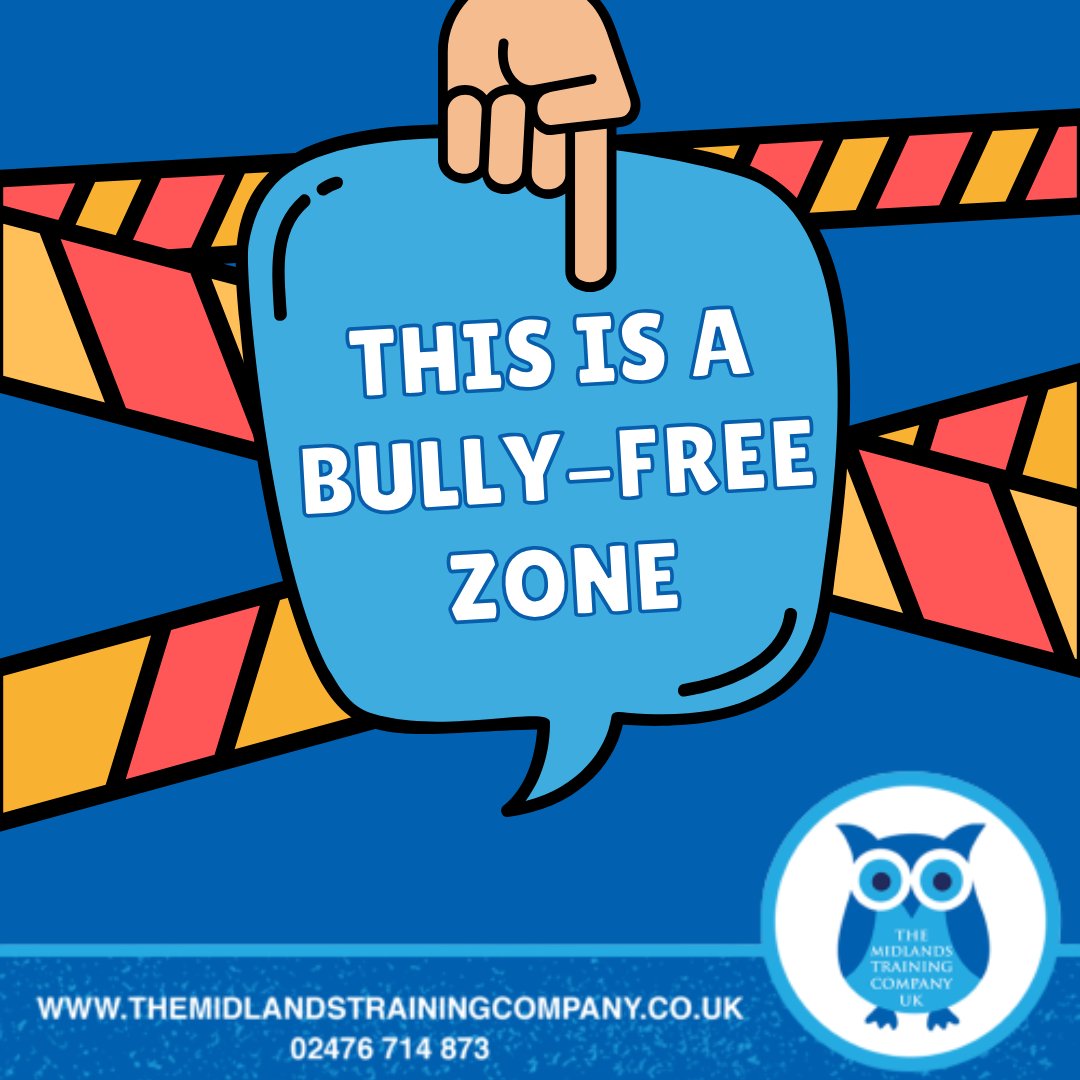 MidTrainCompany's tweet photo. It's Anti-Bullying Week, and we wanted to bring to your attention our course: Bullying Awareness and Prevention—for just £25!

Book now: https://t.co/llnhTROhZX https://t.co/MTJoFndXbQ