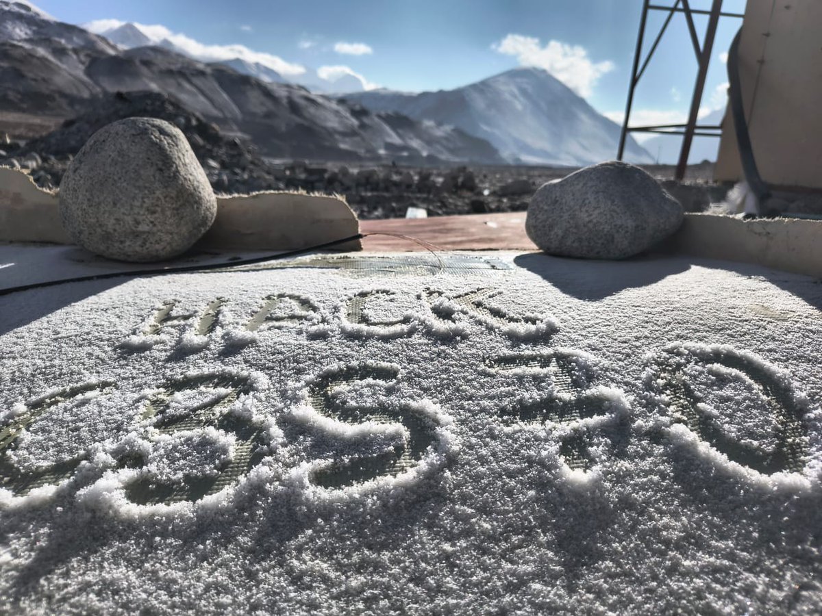 hackCBS's tweet photo. "Sending warm (read: very, very cold) regards from 15,000 feet above!" ~ Lieutenant RahulΒ Pal
Even at high altitudes, the spirit of hackCBS stays strong! πβοΈ #hackCBS #AboveTheClouds #HackTheHeights https://t.co/MR4mnuHRAT