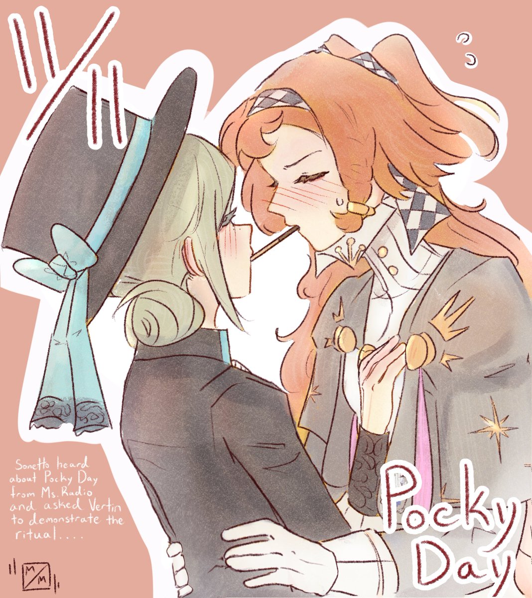 Pocky

PS. I Recently learned about VGen, and want get on the platform as an artist, so please like and rt to help me qualify for a #VGenCode (requirements are 100 likes, 20rt)