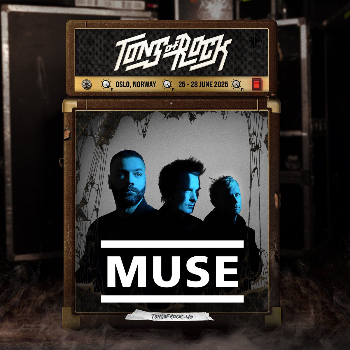 muse's tweet image. .@tonsofrock 🎸 
25th June 2025

See you next year 🔥
tonsofrock.no/tickets