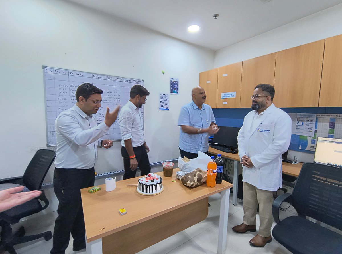 cpbhatt's tweet photo. 📅 Happy #InternationalDayofMedicalPhysics!
Today, we proudly celebrated #IDMP2024 at our department, recognizing medical physicists' vital role in advancing healthcare.  👏💙
 #MedicalPhysics 
#HealthcareInnovation 
#IDMP
@Sarvodaya_Care
@aapmHQ https://t.co/yHdOirkjh5