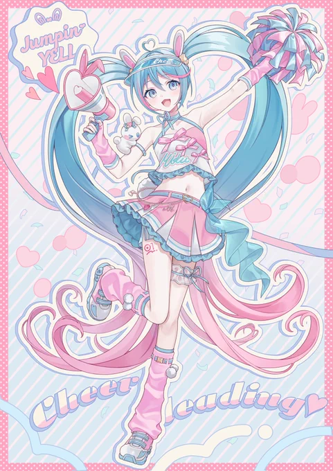 Jumpin'YELLᕱ⑅ᕱ#グッスマイラコン03ミク 
