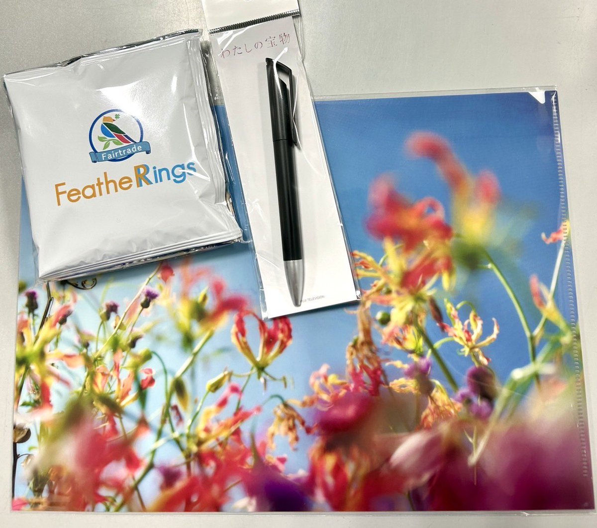 わたしの宝物 グッズ3点セット しおり・クリアファイル