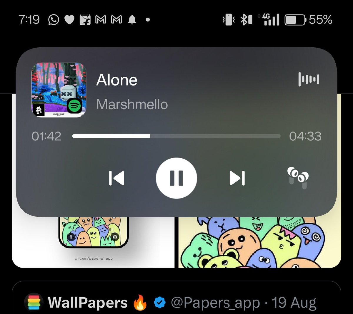 FirasOsko's tweet photo. @Technerd_9 is it possible to have an adaptive blur background for notifications? https://t.co/XSqKEiMhof