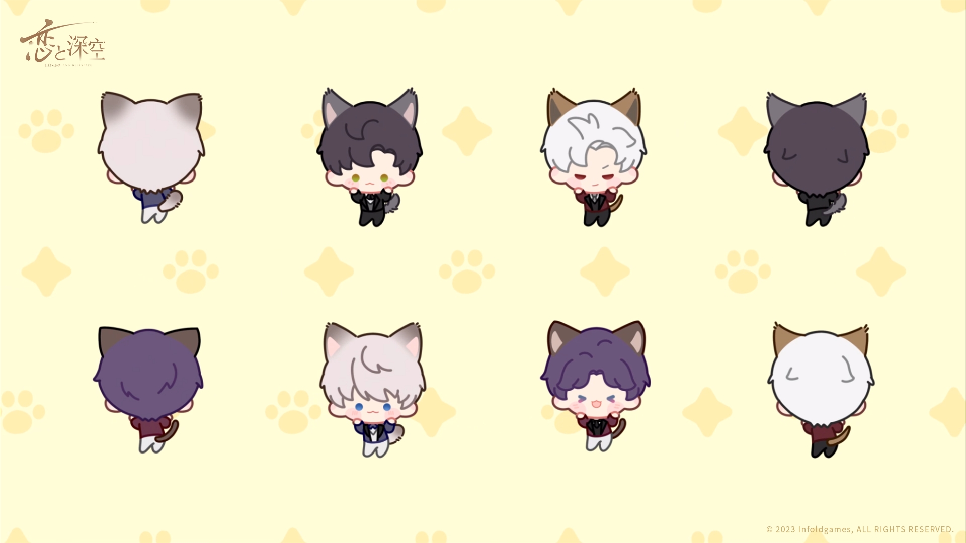 恋と深空スイパラヘアクリップ4点
