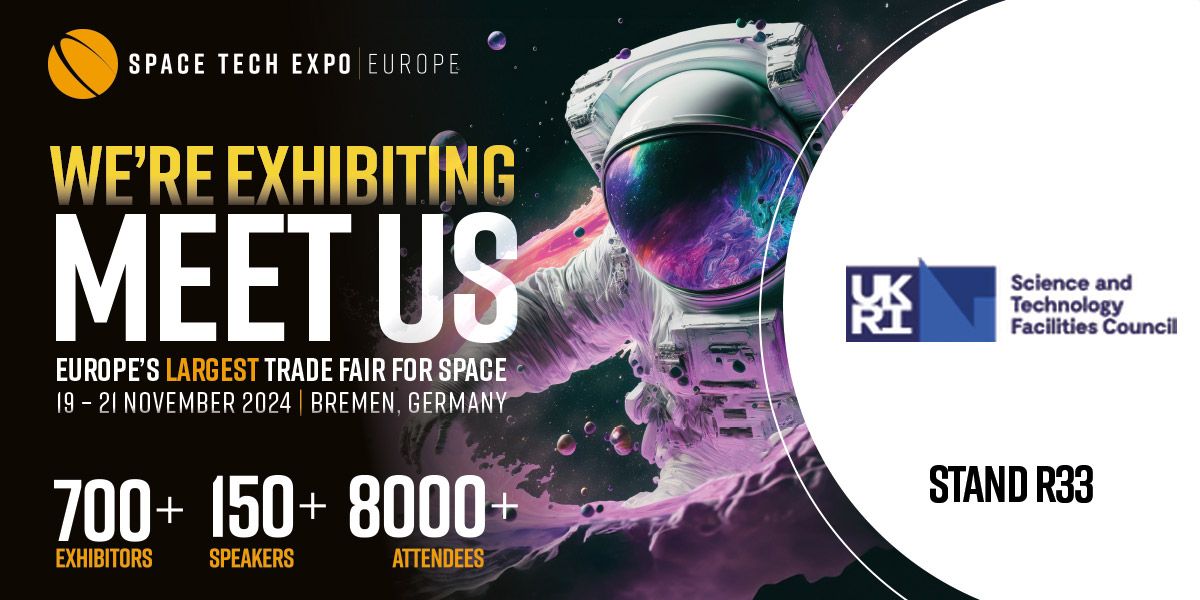 RAL Space (@ral_space_stfc) on Twitter photo 🚀⌛️ Less than 1 week to go until Space Tech Expo Europe!
Meet our team and colleagues from <a href="/ukatc/">UK Astronomy Technology Centre</a> and <a href="/STFC_B2B/">STFC Innovations</a> on 19–21 November in Bremen, Germany. See you on stand R33 👋
#SpaceAtSTFC #SpaceTechExpo 🚀⌛️ Less than 1 week to go until Space Tech Expo Europe!
Meet our team and colleagues from <a href="/ukatc/">UK Astronomy Technology Centre</a> and <a href="/STFC_B2B/">STFC Innovations</a> on 19–21 November in Bremen, Germany. See you on stand R33 👋
#SpaceAtSTFC #SpaceTechExpo