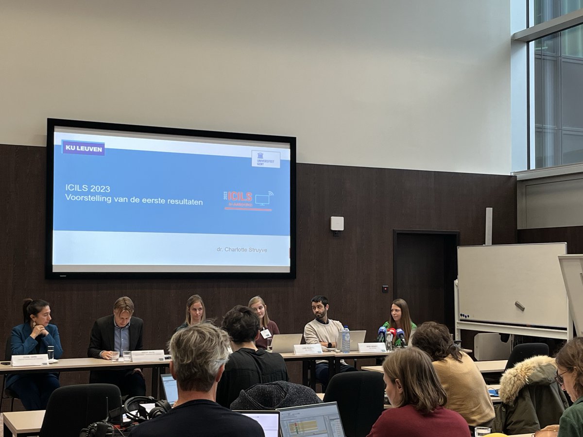 ▶️ Vanmorgen werden de eerste resultaten computervaardigheid en computationeel denken van het internationaal vergelijkend onderwijsonderzoek ICILS 2023 voorgesteld. 
🔗 tinyurl.com/mww8tnrn