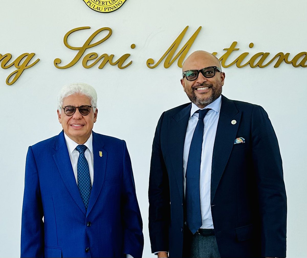 Had the honor of meeting His Excellency Tun Dato’ Seri Utama Ahmad Fuzi bin Haji Abdul Razak, Governor of #Penang, at his residence today. Grateful for the opportunity to discuss shared aspirations and pathways to drive #SustainableDevelopment in Penang and beyond.