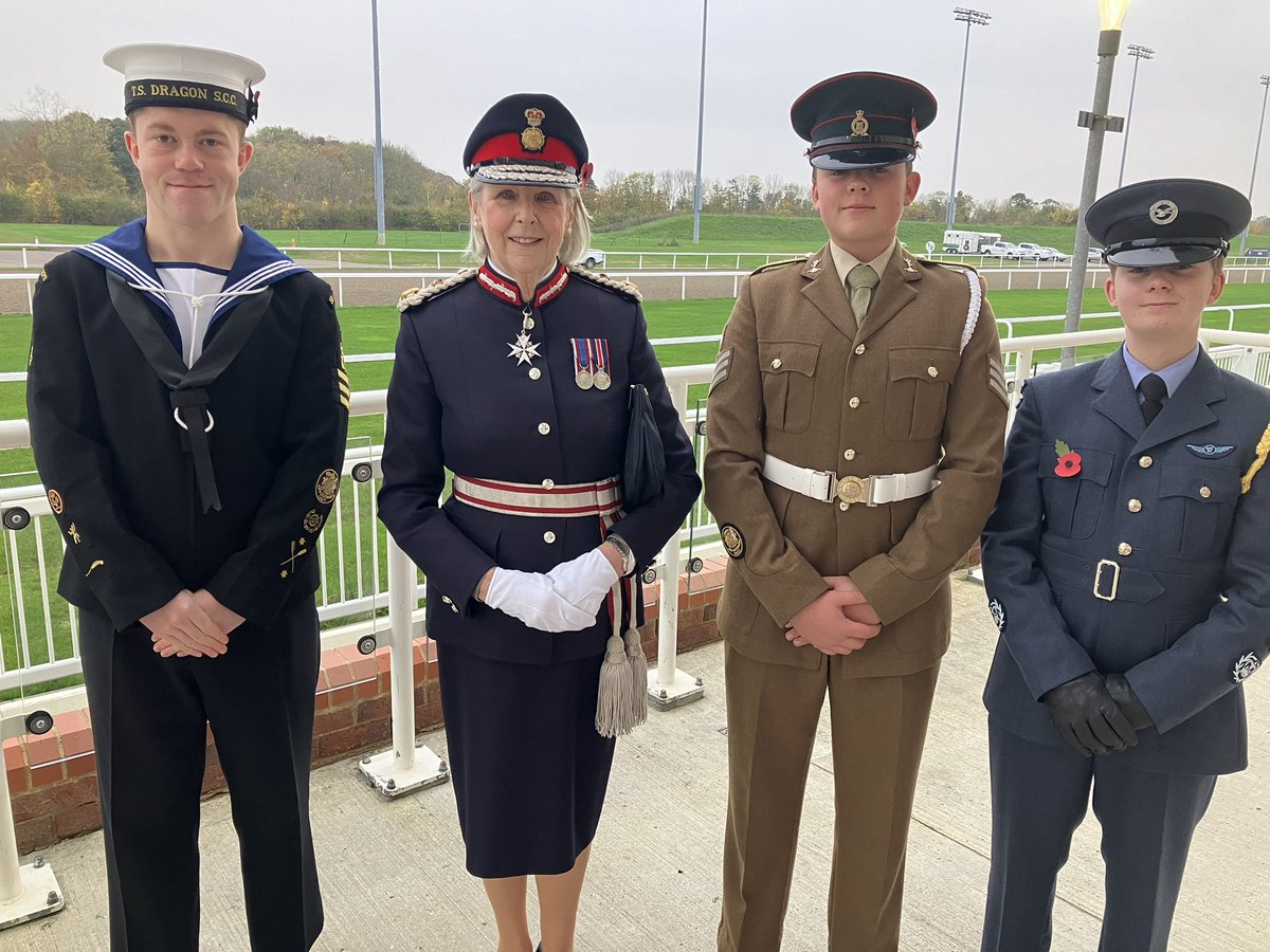 Jennifer Tolhurst (@essex_ll) on Twitter photo Royal British Legion Remembrance event <a href="/ChelmsfordCRC/">Chelmsford City Racecourse</a> - Race Course on Saturday. With three of the 5 LL cadets. Very well organised ceremony followed by evening race meeting to raise funds for the <a href="/PoppyLegion/">Royal British Legion</a> Royal British Legion Remembrance event <a href="/ChelmsfordCRC/">Chelmsford City Racecourse</a> - Race Course on Saturday. With three of the 5 LL cadets. Very well organised ceremony followed by evening race meeting to raise funds for the <a href="/PoppyLegion/">Royal British Legion</a>