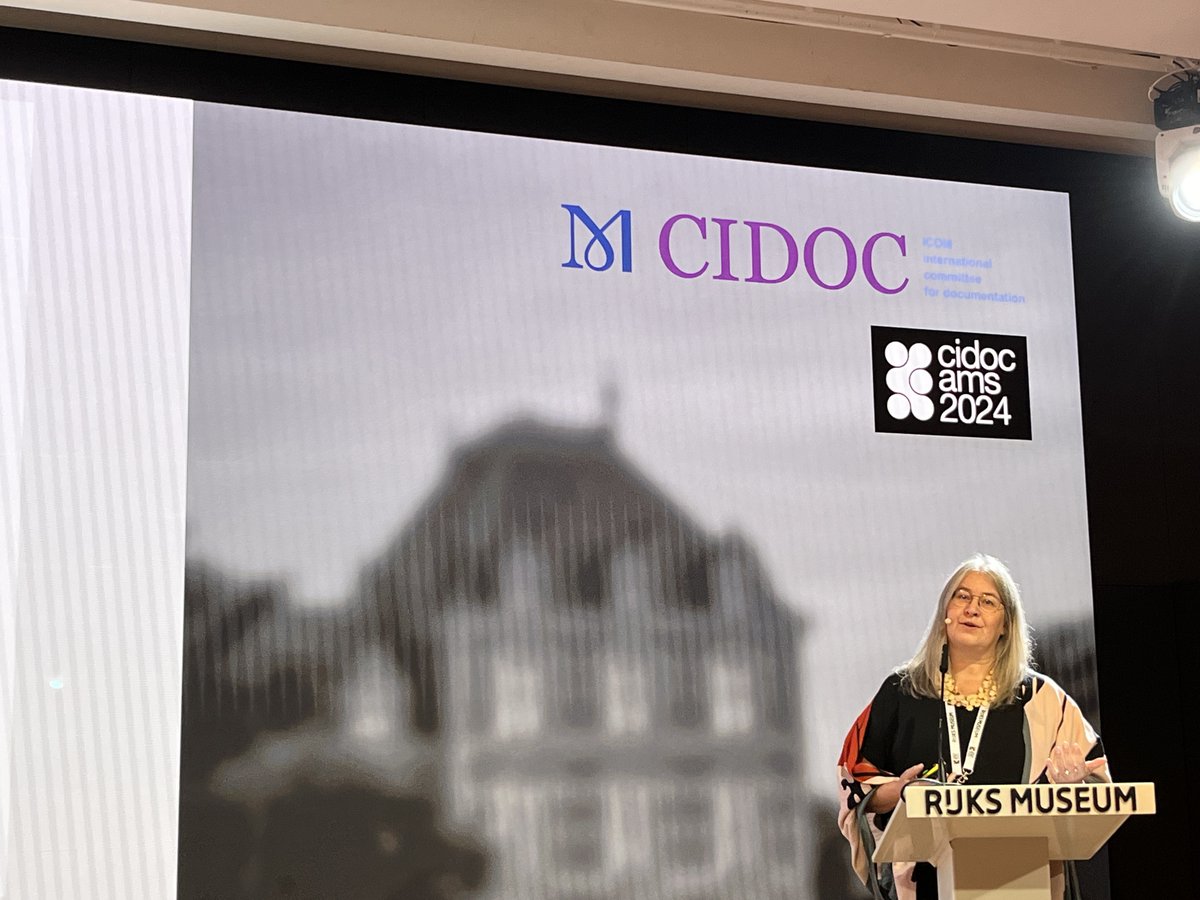 jenn_stringer's tweet image. At the opening of the #CIDOC2024 conference. Saskia Scheltjens encouraging people to be transparent about the challenges of the work.