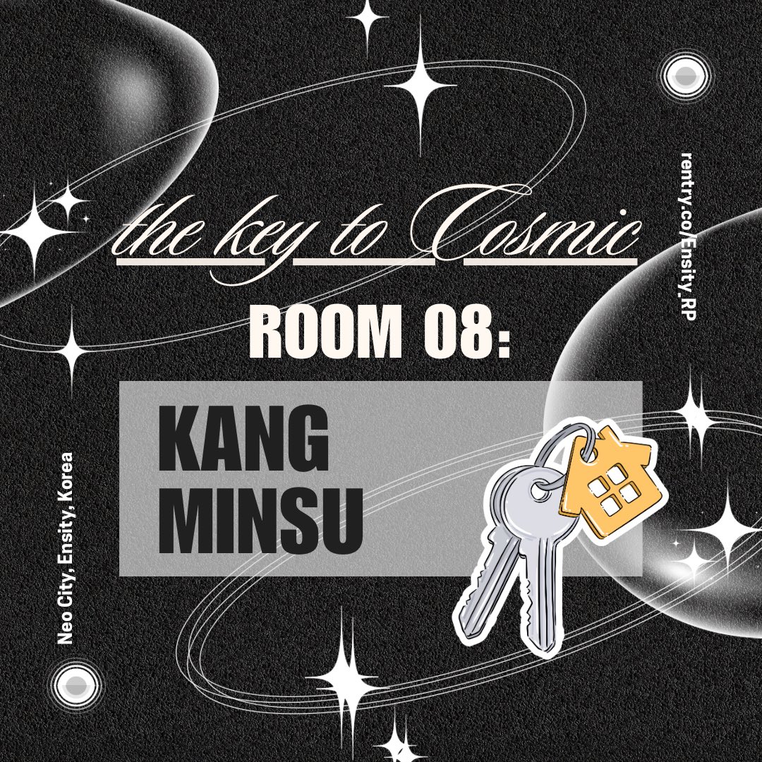 ㅤㅤㅤ

VERIFIED RESIDENT: 
❛ WELCOME TO NEO COSMIC ✦

Welcome to the luxury of housing! Here is your room number: NEO COSMIC - 08 (<a href="/BARlCODE/">kang , minsu .</a>)! Don’t forget to add it on your bio/location. Enjoy your stay in Neo Cosmic!

ㅤㅤ