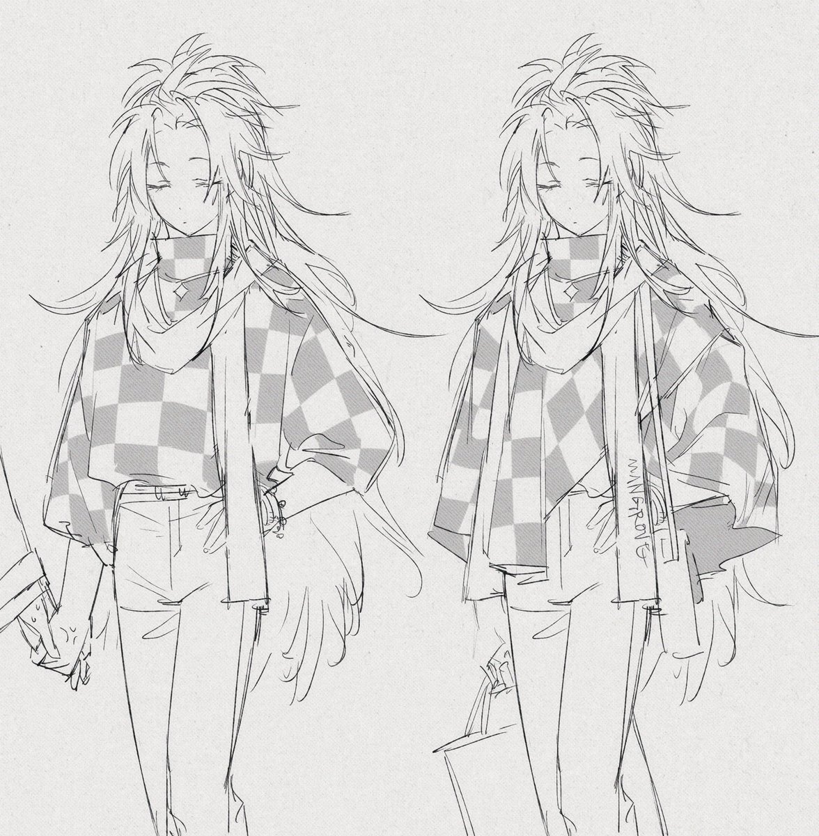 #細胞神曲 
不懂格子衫的款式