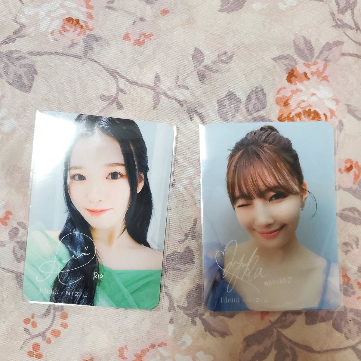 ティルナス届いた！！

リオマユカ自引きした～🥺