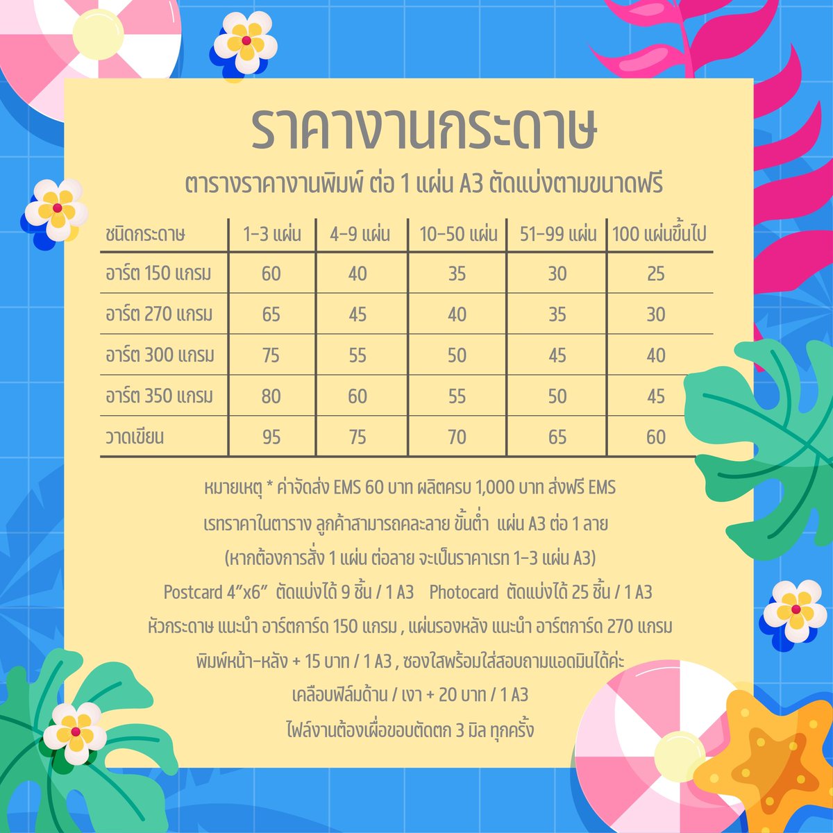 รับทำสติ๊กเกอร์ โฟโต้การ์ด งานกระดาษทุกชนิด tweet media