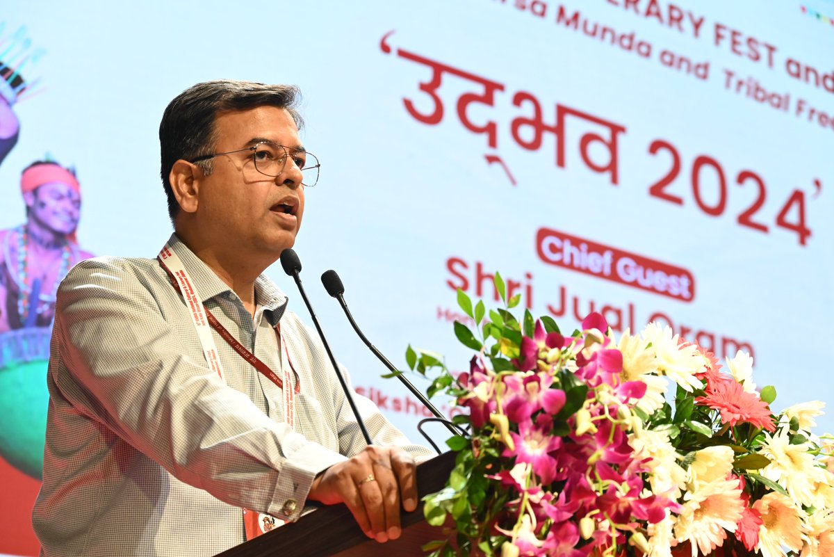 scstdevdept's tweet photo. #EMRSFest2024 #Udhav2024 #TribalEmpowerment #OdishaHeritage #CelebratingUnity #InspiringYouth #BirsaMundaTribute #CulturalRoots #FutureOfIndia #EducationForAll #KalingaLegacy #StrengthInDiversity
3/4 https://t.co/3zS3rL1SN5