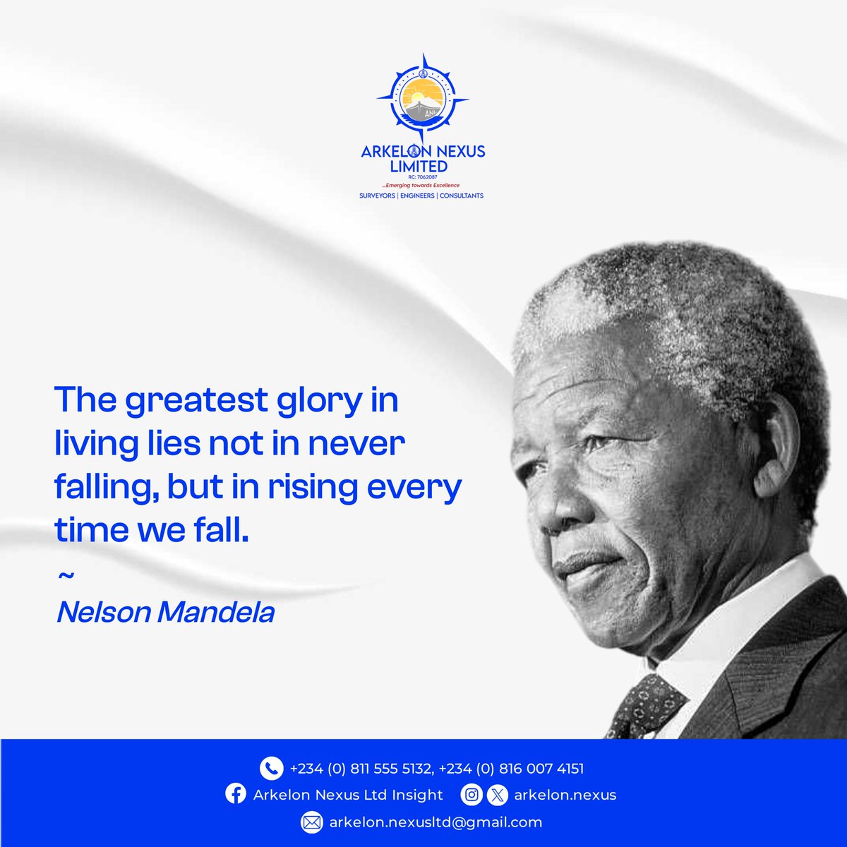 arkelon_nexus's tweet photo. Rise above the falls, and shine brighter with each comeback!
#arkelonnexus #quotesoftheweek #rise #mandelaquotes #explore https://t.co/l67g7Bu3OF
