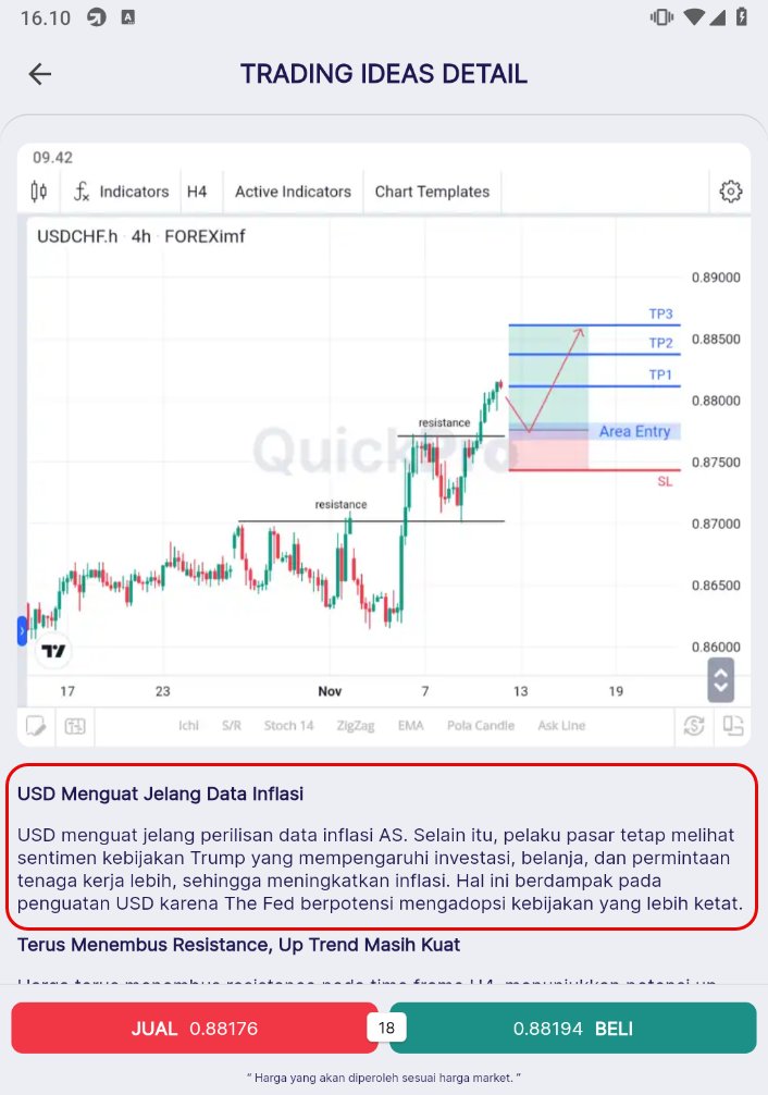 forex_imf's tweet image. Ada tips untuk para cuaners nih!
Info fundamental ada juga di fitur Trading Ideas #QuickPro

Bisa jadi confirmator yang tetep pake strategi sendiri..

plus nambah akurasi strateginya, gaspoll cobain yuk

#belajarforex #tradingforex #XAUUSD