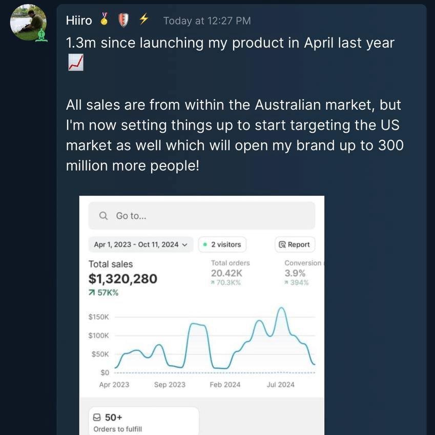 hu4_global's tweet image. The success rate of our students is only increasing.

Everyday more students win.

Everyday more students scale.

We are the best modern educational platform on earth today,

And we have only just begun. hustlersuniversity.ag