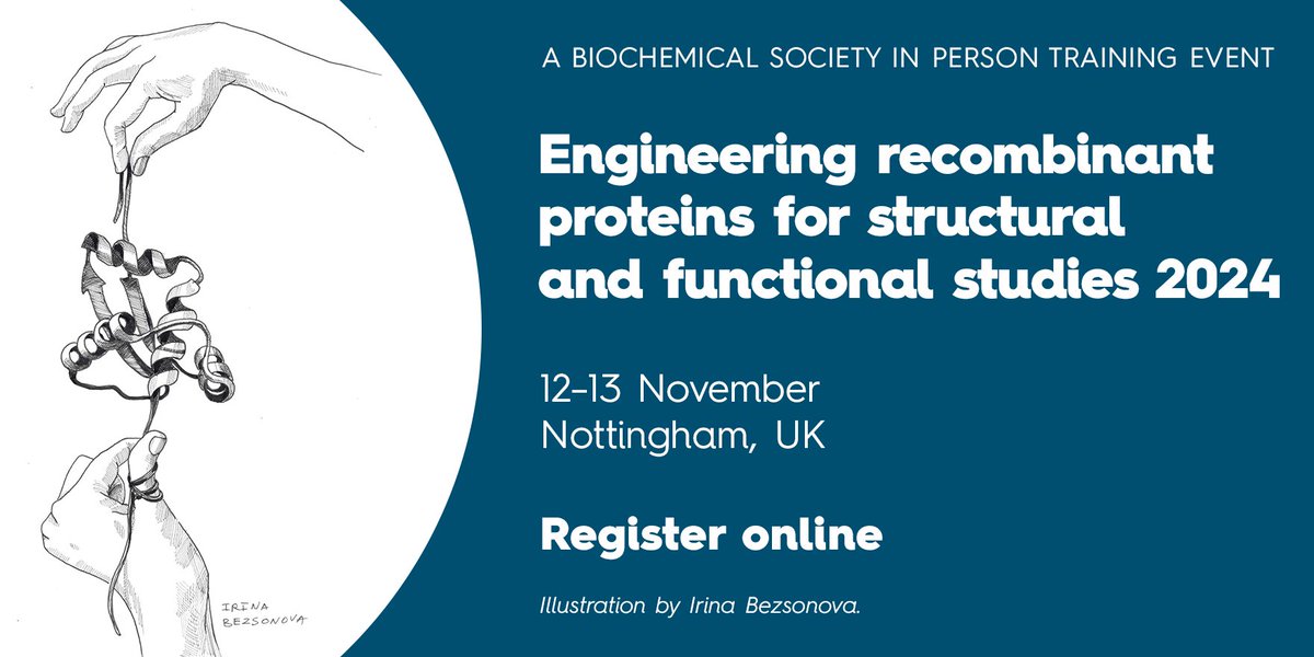 Christopher Cooper (@cooperotein) on Twitter photo Looking to speaking at the <a href="/BiochemSoc/">Biochemical Society</a> course on Engineering Recombinant Proteins course in Nottingham today! Great to reconnect with old colleagues and meet new protein afficionados #BiochemEvent Looking to speaking at the <a href="/BiochemSoc/">Biochemical Society</a> course on Engineering Recombinant Proteins course in Nottingham today! Great to reconnect with old colleagues and meet new protein afficionados #BiochemEvent