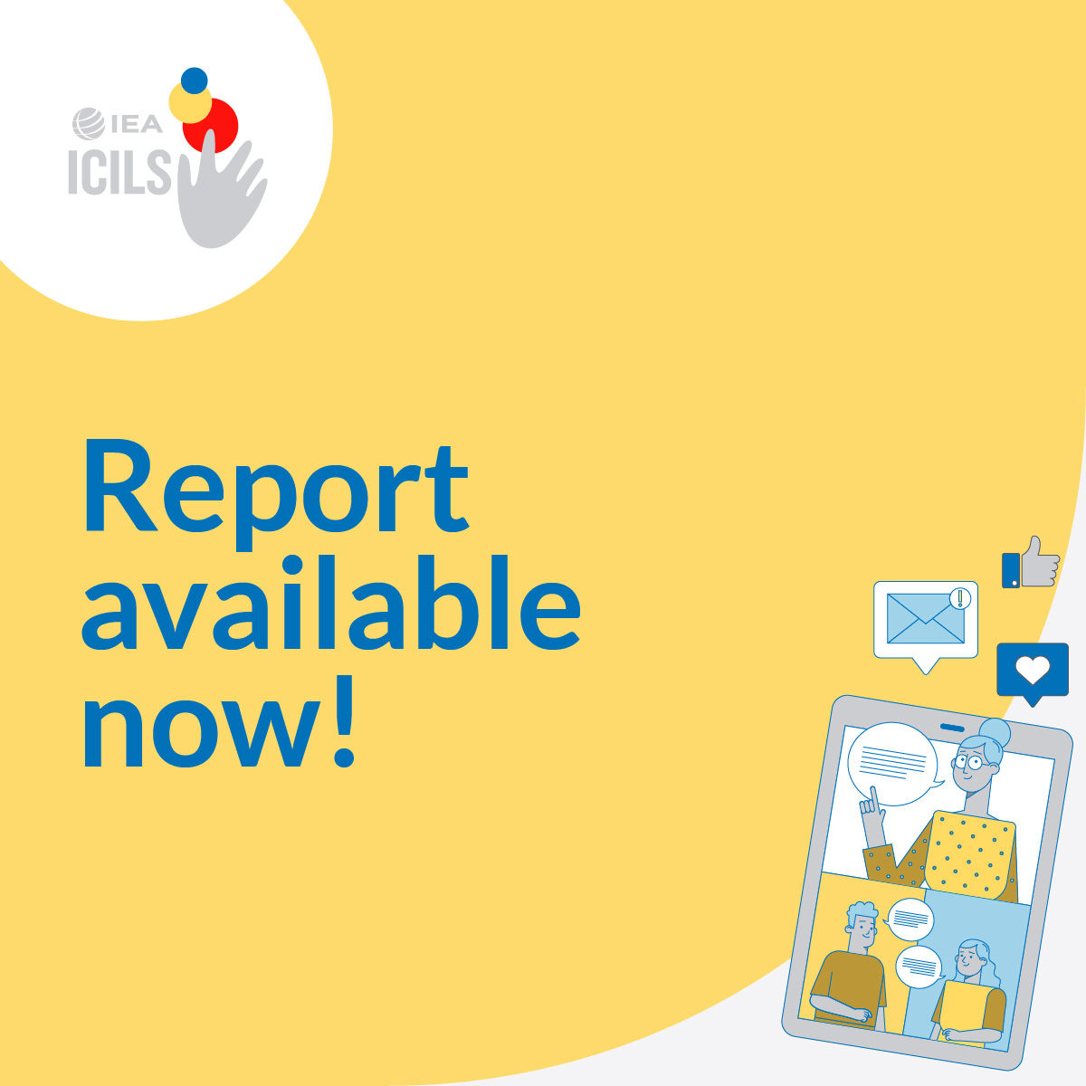 📢 The #ICILS2023 International Report is officially available! 

Access the report and other resources here➡️ iea.nl/news-events/ne…