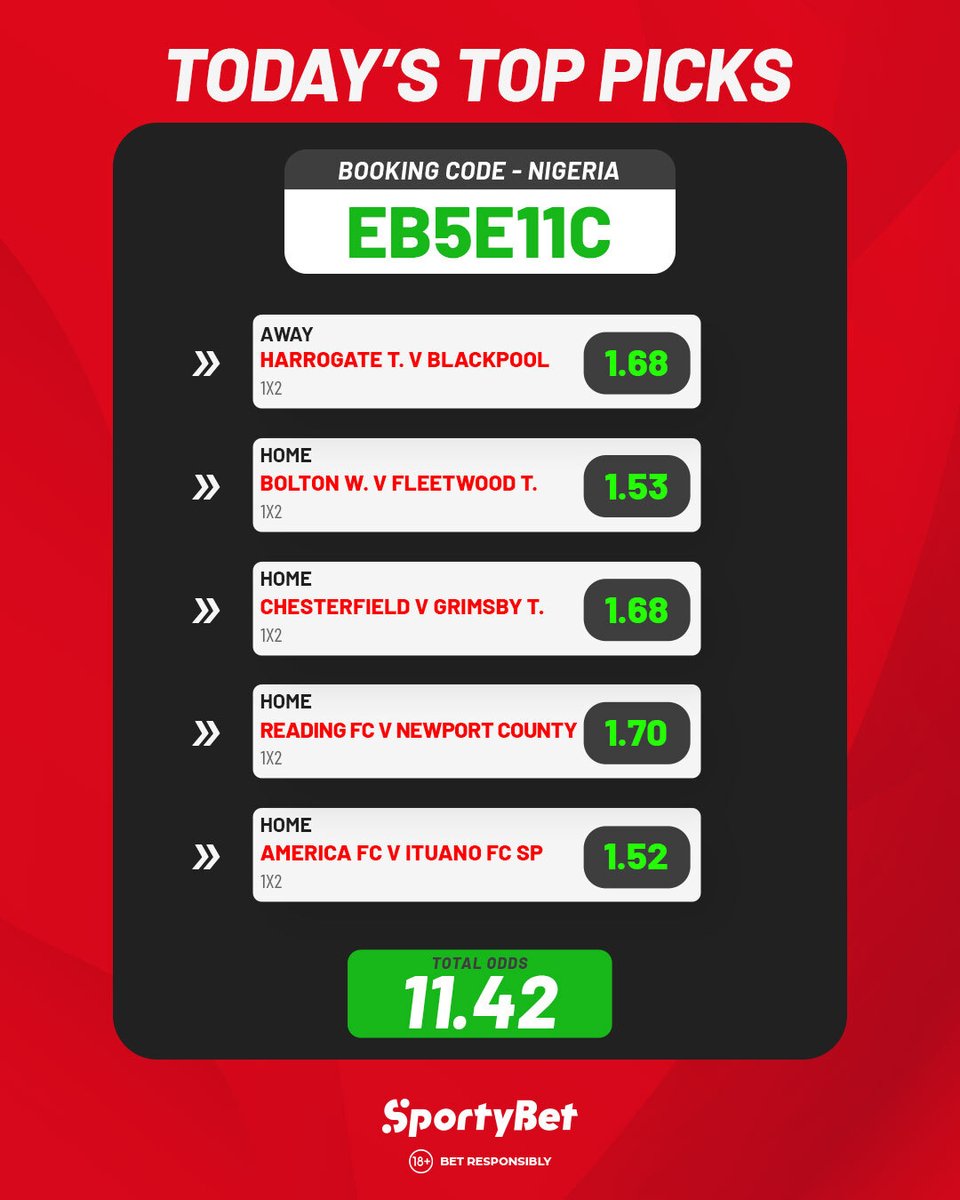 SportyBet tweet media