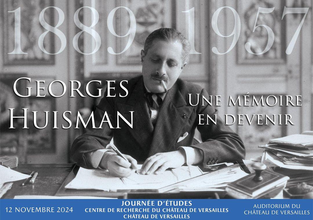 Tenue ce jour de la journée d’études « Georges Huisman (1889-1957) : une mémoire en devenir » organisée par le <a href="/CVersailles/">Château de Versailles</a> et le <a href="/CRCVersailles/">CRCV</a>

Programme ▶️  chateauversailles-recherche.fr/francais/collo…