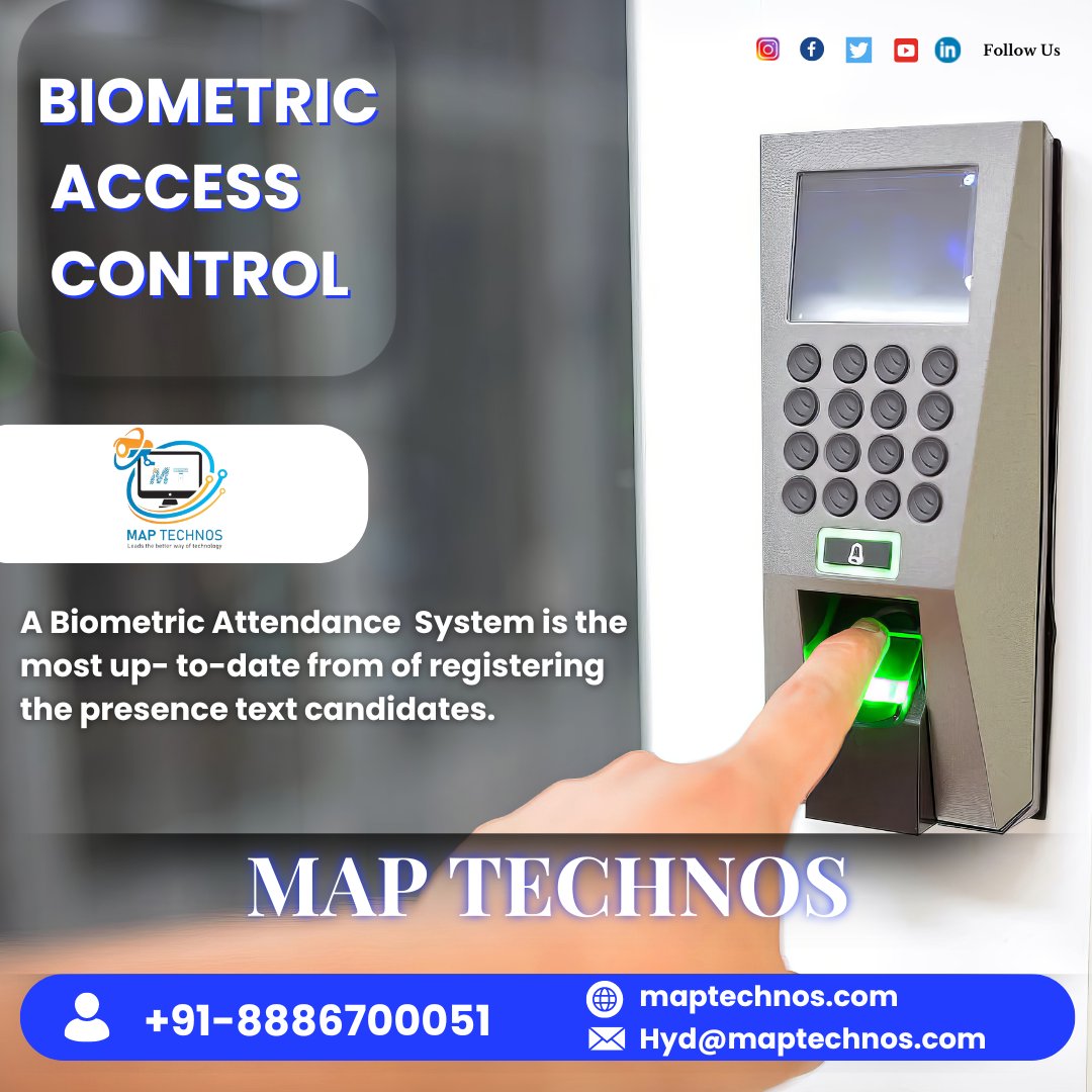 MTechnos68981's tweet photo. BIOMETRIC ACCESS CONTROL
#websitedesign #webdevelopment #uppcs_no_normalisation #biometric #cctv #laptops #desktops #servers #routers #switches #networking #security #ResponsibleDrinking #SprightAgroUpdate
#StopSwiggyPharmacy #Nagmarg #Bandipora
#Justice4SSR #भारतरत्न https://t.co/oVnkBwcH8X