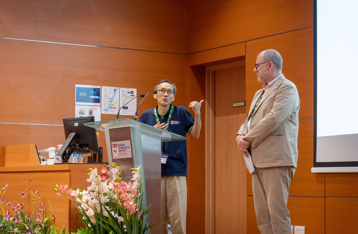 ScienceNTU's tweet image. CoS held its first Innovation Day on 23 Oct. The event showcased the myriads of scientific research and innovation from the College, and industry experts on deep tech investing were invited to share their expertise. Read more here tinyurl.com/28jynejc