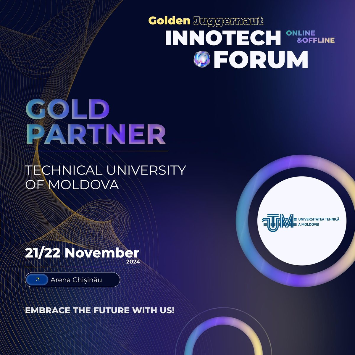 🎉 𝐔𝐓𝐌 - 𝐏𝐚𝐫𝐭𝐞𝐧𝐞𝐫 𝐆𝐨𝐥𝐝 𝐚𝐥 𝐅𝐨𝐫𝐮𝐦𝐮𝐥𝐮𝐢 𝐈𝐧𝐧𝐨𝐓𝐞𝐜𝐡 𝐆𝐨𝐥𝐝𝐞𝐧 𝐉𝐮𝐠𝐠𝐞𝐫𝐧𝐚𝐮𝐭 𝟐𝟎𝟐𝟒! 🎉
𝟐𝟏-𝟐𝟐 𝐧𝐨𝐢𝐞𝐦𝐛𝐫𝐢𝐞! 
innotechforum.vip