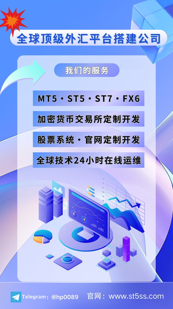 Hoop00885's tweet photo. MT5白标｜ST5｜ST7｜股票系统及加密货币交易所全套包网搭建，支持担保，全球顶级搭建商为您服务。 https://t.co/lYGerSnRRK
