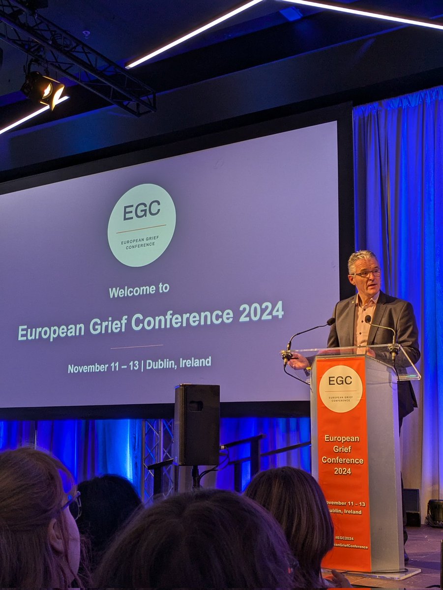 Emma O'Sullivan (@emmaosullivan0) on Twitter photo Wonderful opening address by Jarlath Burns which set the tone & reminded us of the integral role of the GAA in bereavement support in our communities <a href="/IrishHospice/">Irish Hospice Foundation</a> <a href="/CrokePark/">Croke Park</a> <a href="/officialgaa/">The GAA</a> #europeangriefconference #EGC2024 Wonderful opening address by Jarlath Burns which set the tone & reminded us of the integral role of the GAA in bereavement support in our communities <a href="/IrishHospice/">Irish Hospice Foundation</a> <a href="/CrokePark/">Croke Park</a> <a href="/officialgaa/">The GAA</a> #europeangriefconference #EGC2024