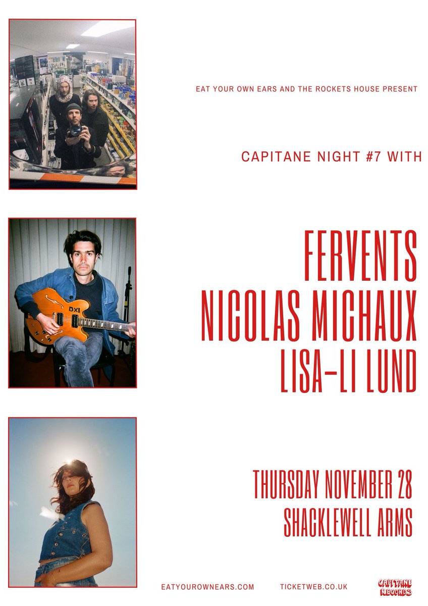 lisalilund's tweet photo. @LlSTENlNG_PARTY I AM SO HAPPY TO BE PLAYING IN LODON!! It's been so long! Come danse and transe with us at @ShacklewellArms!
https://t.co/x1RQXQSnCf https://t.co/7Eji59uxkD
