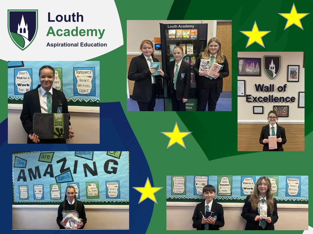 LouthAcademy's tweet photo. Well done to Louth Academy students who have collected their Epraise reward items! 374 items purchased and 1152 prize draw entries have been made.
#aspirationaleducation #positiverewards https://t.co/ZF97BX0I9l