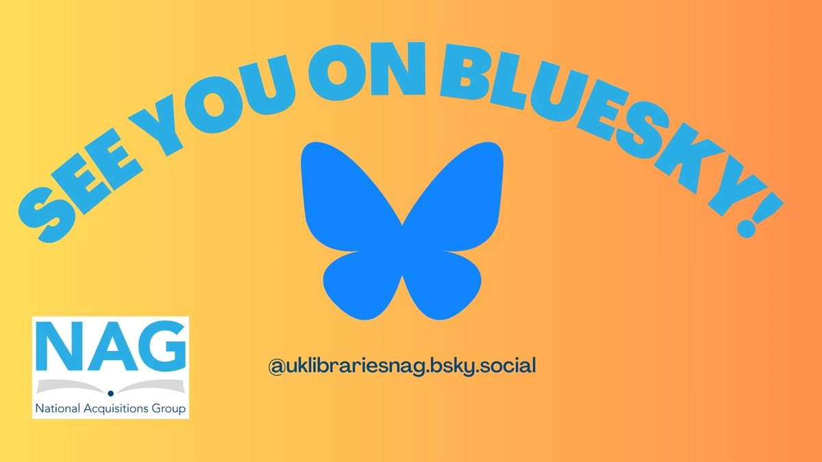 We'll be sharing highlights from the Introduction to #NAG webinar this morning. Catch them first on our Bluesky account @uklibrariesnag.bsky.social #NAGWebinarWeek