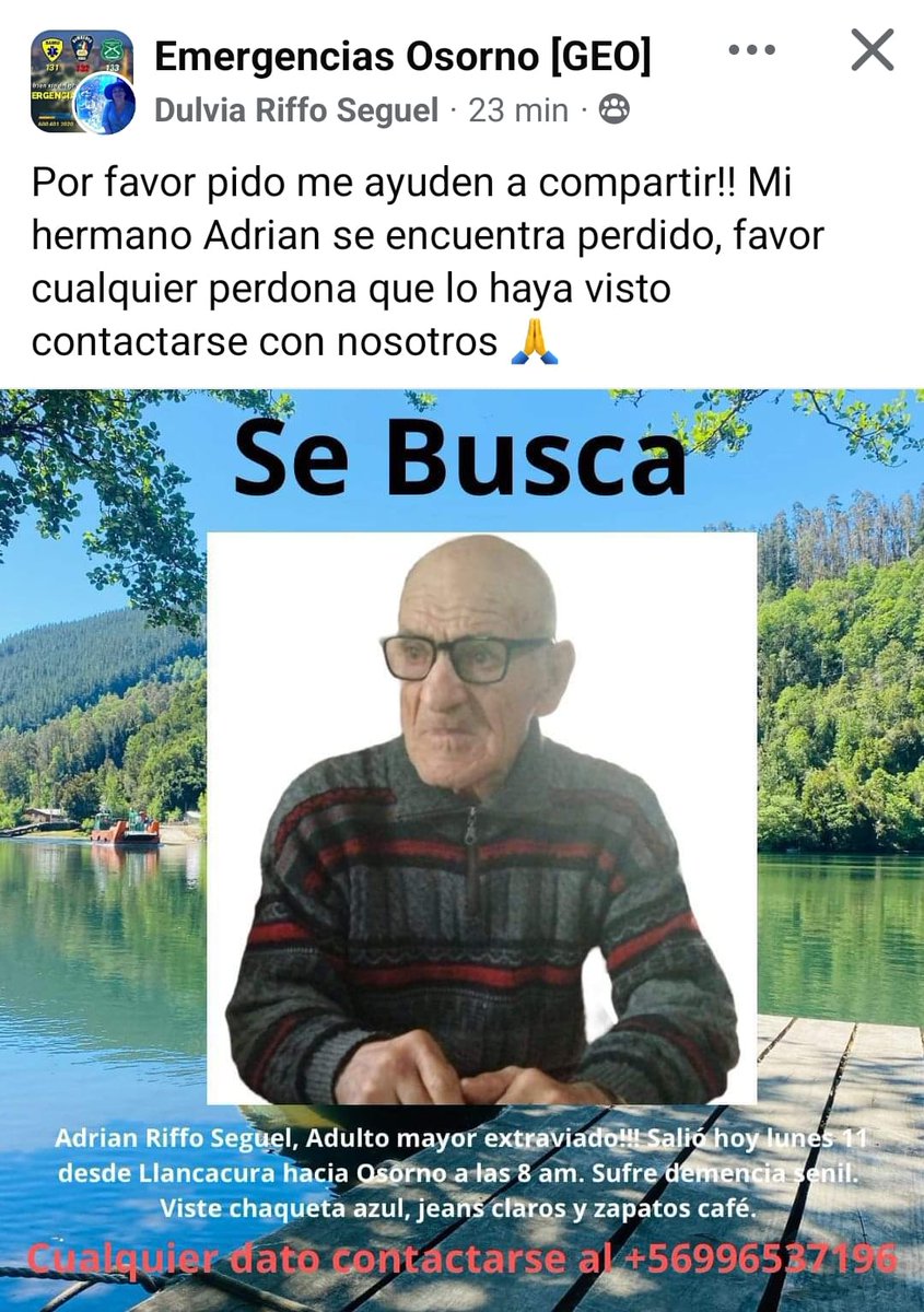 Personaschile's tweet photo. Atentos #Osorno https://t.co/JdDbbLLbUe