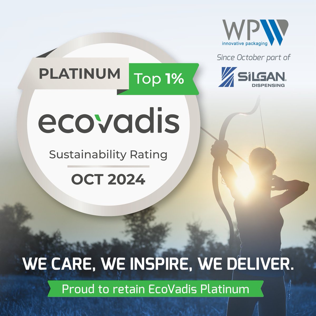 WeenerPlastics's tweet photo. We’re proud to have retained our @EcoVadis Platinum rating with a score 81/100, placing us in the top 1% of companies rated globally. Strong in Environment, Labor &amp; Human Rights, Ethics &amp; Improving in Sustainable Procurement – our commitment to sustainability remains unwavering. https://t.co/2m3n6HGVcW