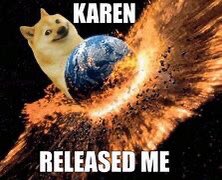 William1794267's tweet photo. @lukebelmar $KAREN will soon follow #Karen is the OG #DOGE killer @DogesExWife iykyk https://t.co/9DiHU5DjXK
