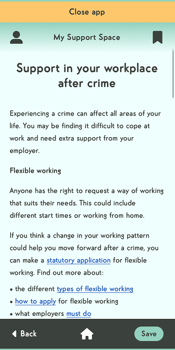 Victim Support Devon & Cornwall (@vsdevoncornwall) on Twitter photo Check out <a href="/VictimSupport/">Victim Support</a> My Support Space app for bite-sized information on 'Support in your workplace after crime.' Check out <a href="/VictimSupport/">Victim Support</a> My Support Space app for bite-sized information on 'Support in your workplace after crime.'
