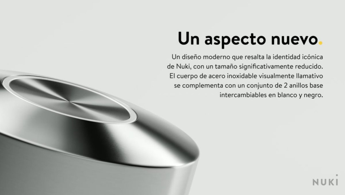 En unos dias os contare mas sobre la nueva cerradura de Nuki Smart Lock Ultra 😎😎