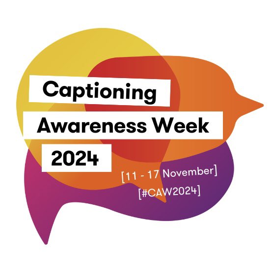 LipspeakerUK's tweet photo. This week is #CaptioningAwarenessWeek celebrating text-based deaf access to arts and culture. @Stagetext will be sharing stories about the positive captioning and live subtitling can have on deaf and hard of hearing peopleโs lives ๐ญ
#CAW2024 #Deaf #DeafAccess https://t.co/qF4fa8YFms