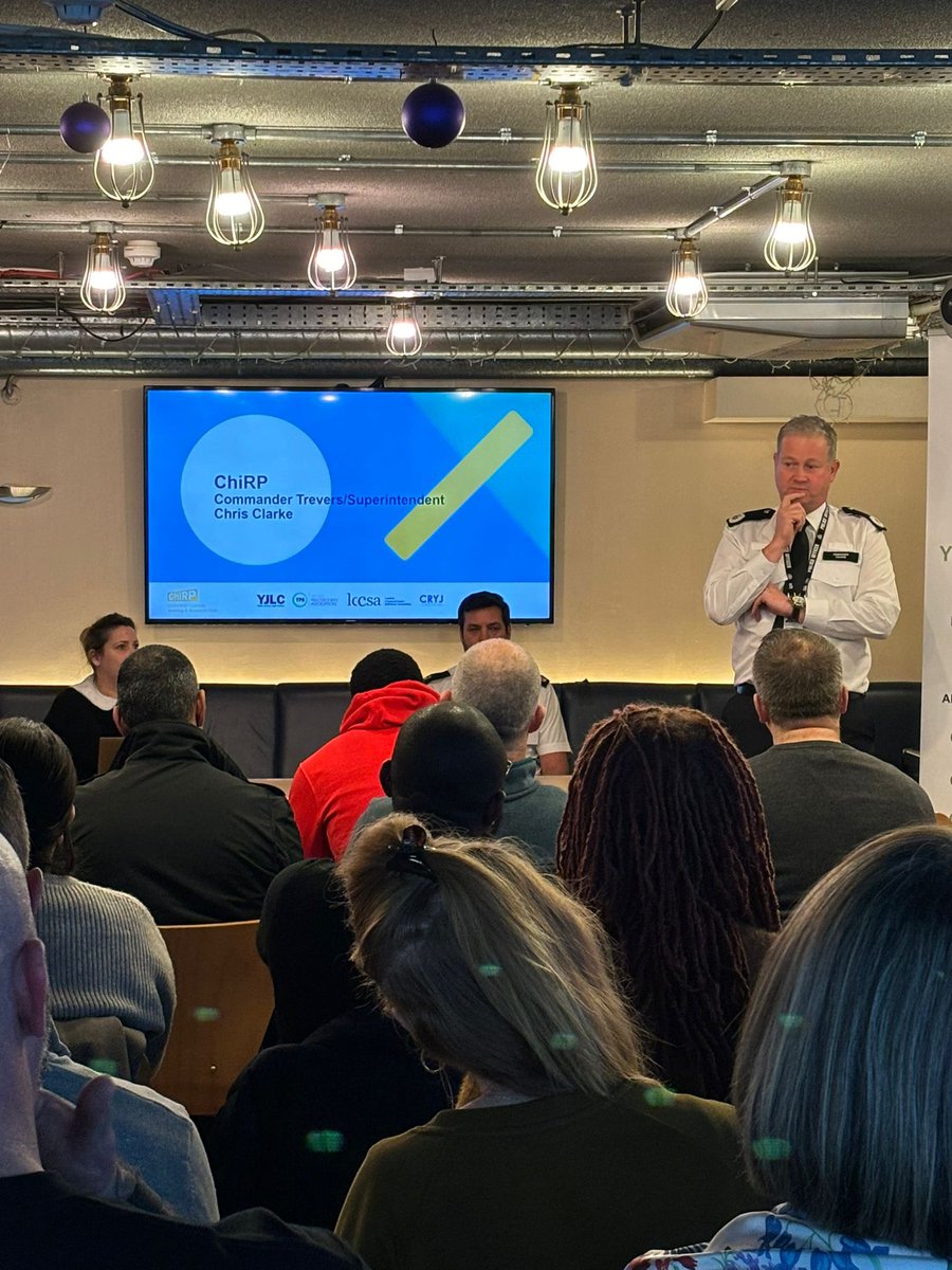 Commander Paul Trevers criminal justice lead for <a href="/metpoliceuk/">Metropolitan Police</a> kicking off day 2 of custody sergeants training part of Child First Custody Training and Research Pilot (CHiRP). An innovative pilot which aims to change the way children are treated at the police station. <a href="/lccsa/">LCCSA</a>