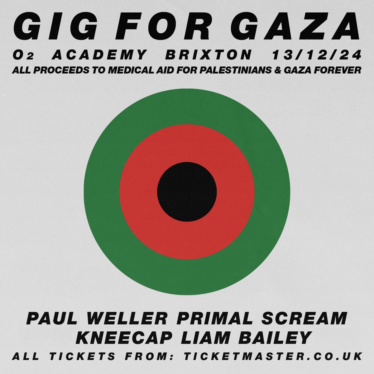 Primal Scream (@screamofficial) on Twitter photo Primal Scream will be performing alongside <a href="/paulwellerHQ/">Paul Weller</a>, <a href="/KNEECAPCEOL/">KNEECAP</a>, <a href="/LiamBailey/">Liam Bailey</a> and more at a special charity fundraiser at O2 Academy Brixton for the humanitarian crisis in Gaza taking place on December 13th. Primal Scream will be performing alongside <a href="/paulwellerHQ/">Paul Weller</a>, <a href="/KNEECAPCEOL/">KNEECAP</a>, <a href="/LiamBailey/">Liam Bailey</a> and more at a special charity fundraiser at O2 Academy Brixton for the humanitarian crisis in Gaza taking place on December 13th.