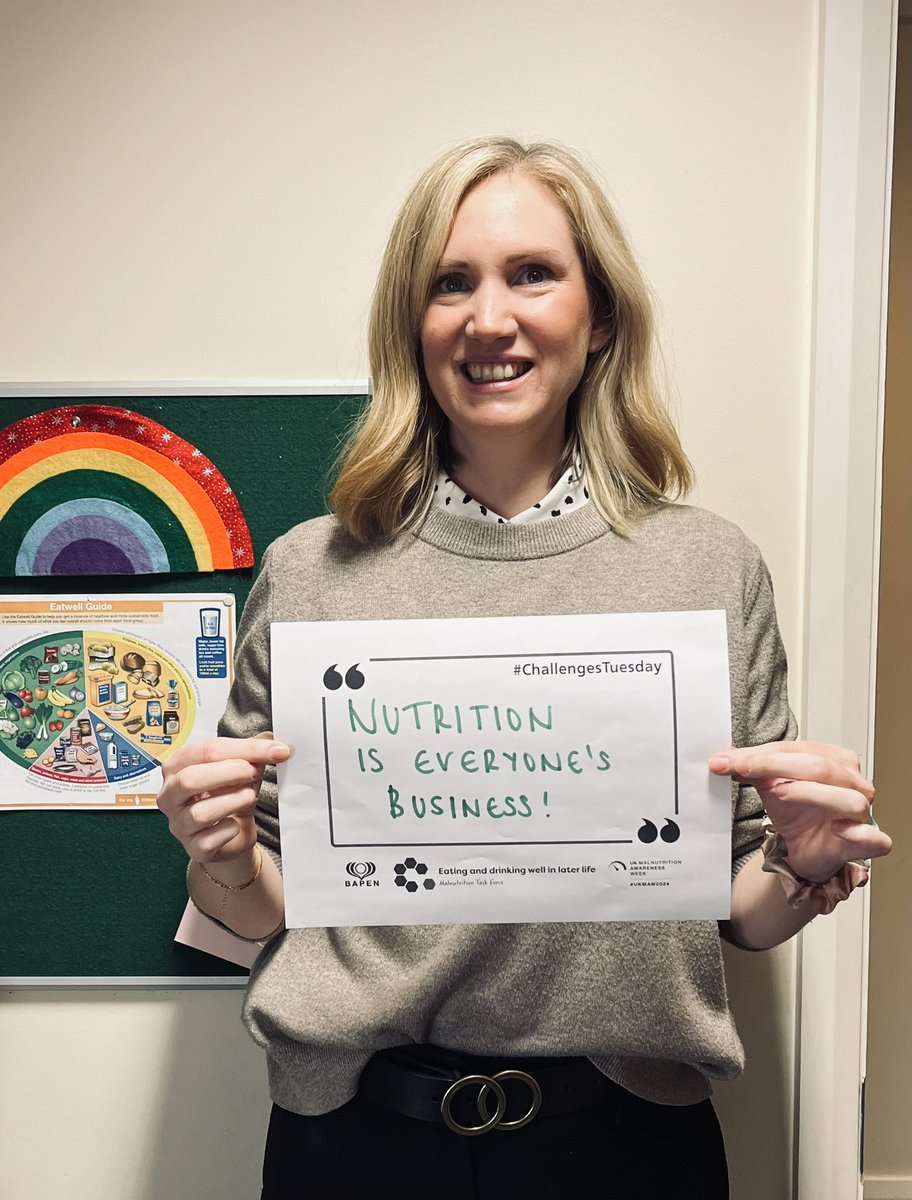 Cwm Taf Morgannwg Dietetics (@ctmuhbdietetics) on Twitter photo Our Dietetic Team are getting involved in #ChallengesTuesday, sharing their key messages around good nutritional care. This is Rhian, our Malnutrition Strategic Lead <a href="/CwmTafMorgannwg/">Cwm Taf Morgannwg University Health Board</a> #ChallengesTuesday #MAW2024 Our Dietetic Team are getting involved in #ChallengesTuesday, sharing their key messages around good nutritional care. This is Rhian, our Malnutrition Strategic Lead <a href="/CwmTafMorgannwg/">Cwm Taf Morgannwg University Health Board</a> #ChallengesTuesday #MAW2024