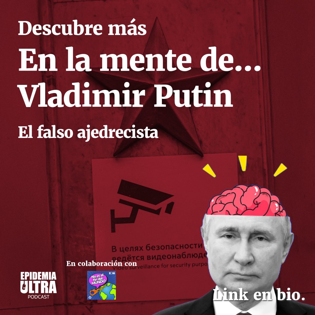 Franco Delle Donne (@fdelledonne) on Twitter photo Cuando arrancamos a armar este episodio con el equipo de <a href="/elOrdenMundial/">El Orden Mundial</a> partimos de una premisa🇷🇺: Putin ha dominado la política rusa por más de 20 años, eso se sabe. Pero ¿qué mueve a Putin realmente? ¿Es un estratega o un oportunista?
En <a href="/Epidemia_Ultra/">Epidemia Ultra</a> open.spotify.com/episode/45r8SR… Cuando arrancamos a armar este episodio con el equipo de <a href="/elOrdenMundial/">El Orden Mundial</a> partimos de una premisa🇷🇺: Putin ha dominado la política rusa por más de 20 años, eso se sabe. Pero ¿qué mueve a Putin realmente? ¿Es un estratega o un oportunista?
En <a href="/Epidemia_Ultra/">Epidemia Ultra</a> open.spotify.com/episode/45r8SR…