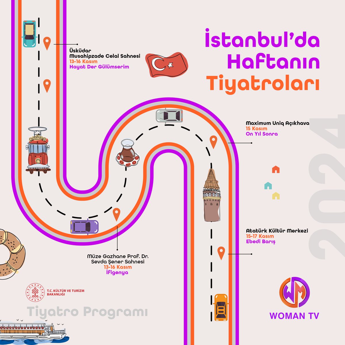womantvtr's tweet photo. 🎭🎷İstanbul'un çeşitli bölgelerinde bu hafta gerçekleşecek konserler ve tiyatrolar sizlerle!
#WomanTv #istanbuletkinlikleri #konser #tiyatro https://t.co/SXemt6PMoo