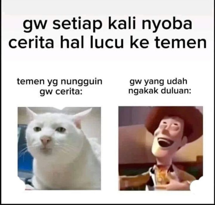 gabisa nahan ketawa, lucu bgt soalnya